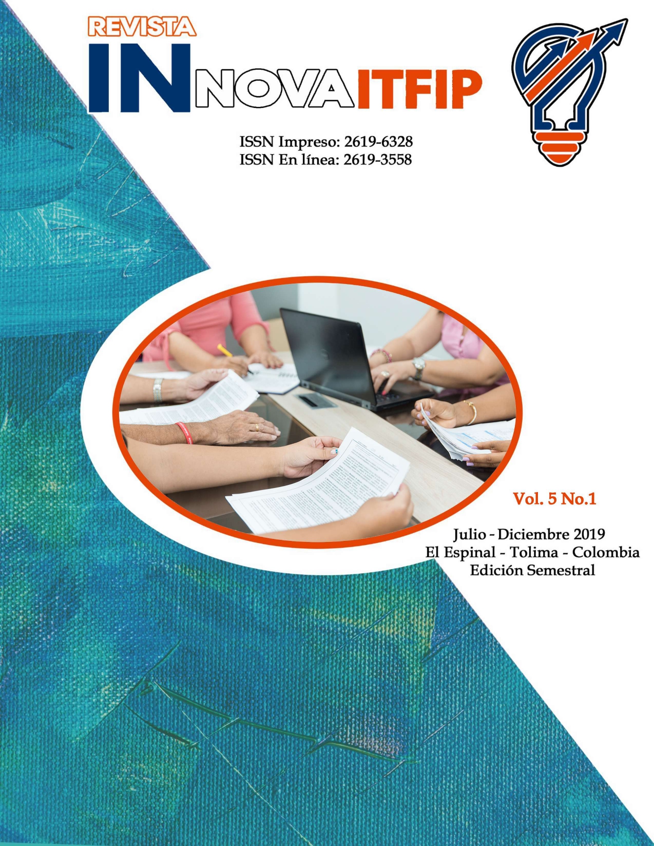                         Ver Vol. 5 Núm. 1 (2019): Revista Innova ITFIP
                    